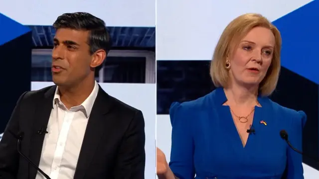 ਰਿਸ਼ੀ ਸੁਨਕ ਅਤੇ ਲਿਜ਼ ਟਰਸ