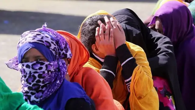 Migrants vus à Tajoura en 2015.