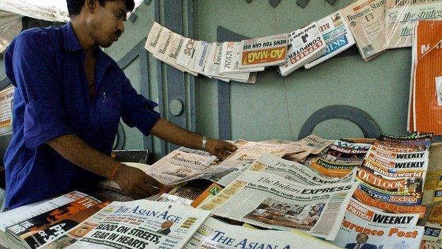 Jornais indianos