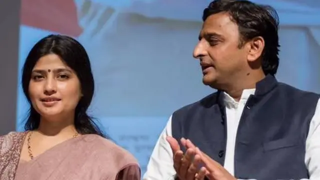 अखिलेश यादव- डिंपल यादव