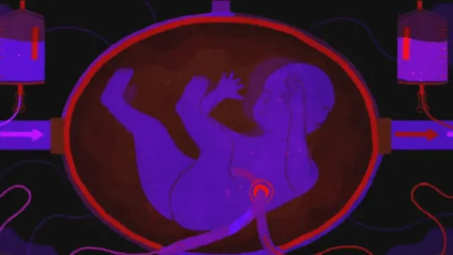 Ilustración de útero artificial