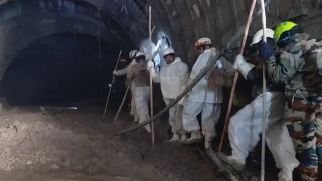 ਤਪੋਵਨ ਸੁਰੰਗ ਵਿੱਚ ਬਚਾਅ ਕਾਰਜ ਜਾਰੀ ਹੈ