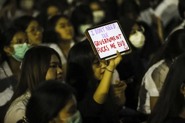 นักศึกษาจากมหาวิทยาลัยมหิดล จัดกิจกรรมเมื่อวันที่ 25 ก.พ.