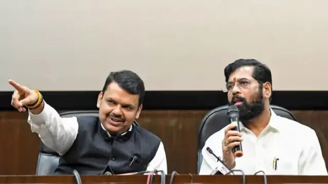 देवेंद्र फडणवीस एकनाथ शिंदे