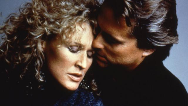 Glenn Close y Michael Douglas en "Atracción fatal"