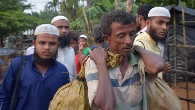 Myanmar, Rohingya, pengungsi