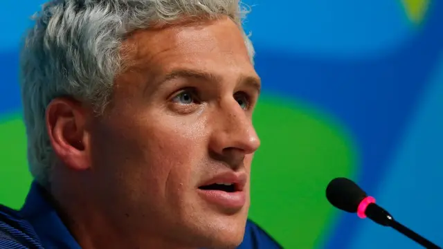 Ryan Lochte pidió disculpas por su participación en el incidente