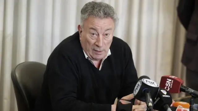 Luis Segura, presidente de la AFA, está en en el eje de la crisis del fútbol argentino.