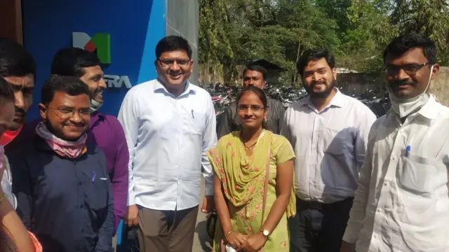 राज्यमंत्री प्राजक्त तनपूरे यांचीही उमेदवारांनी भेट घेतली.