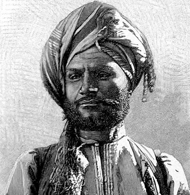 un "negociante musulmán de Mascate", que aparece en su libro "À Suse 1884-1886. Journal des fouilles".