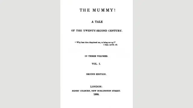 Роман "Мумія" 1827 року