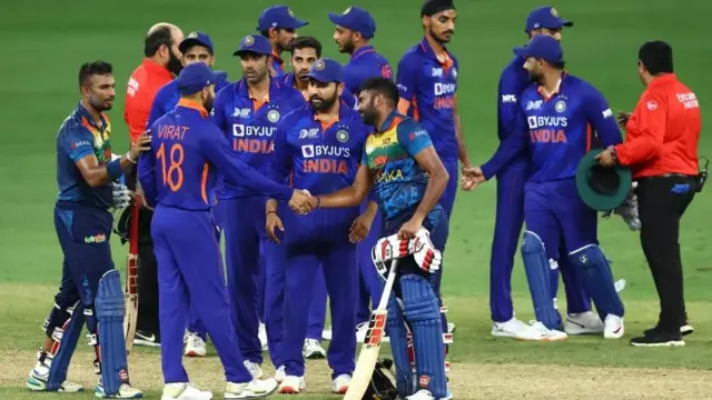 ભારત અને શ્રીલંકાની મૅચ