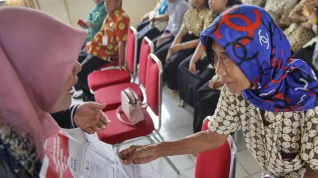 Sosialiasi pemilu di Solo pada tanggal 1 April lalu.