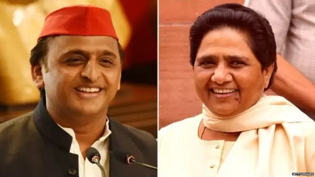 ਮਾਇਆਵਤੀ-ਅਖਿਲੇਸ਼