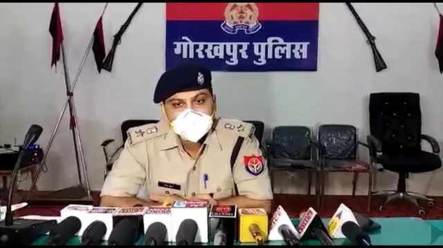 गोरखपुर के एसपी दिनेश कुमार पी.