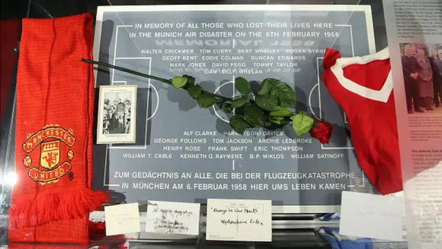 Ndị Manchester United na-echeta ndị nwụrụ n'ihe mberede 1958