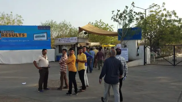 રાજકોટમાં મત ગણતરી