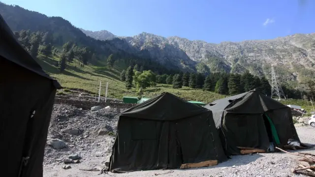 Zona de la disputada frontera entre China e India.