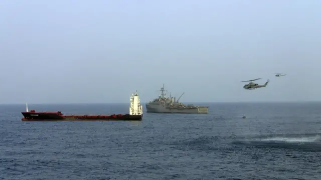 索馬里的海域。