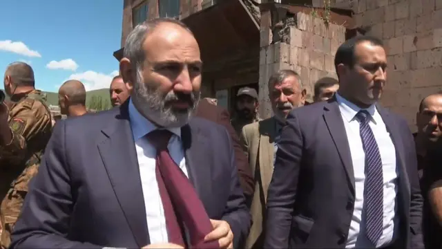 Nikol Paşinyan, sərhəd