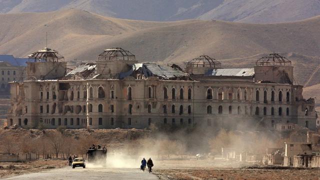 Palacio presidencial de Kabul.