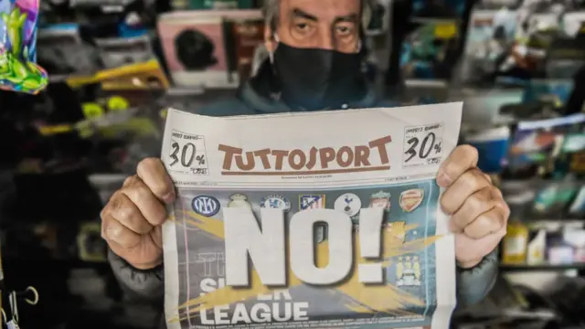 Aficionado contrario a la Superliga europea.