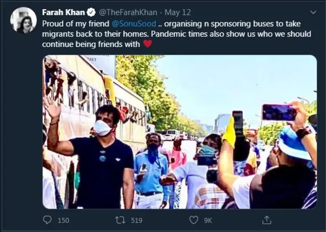 फराह खानचं ट्वीट