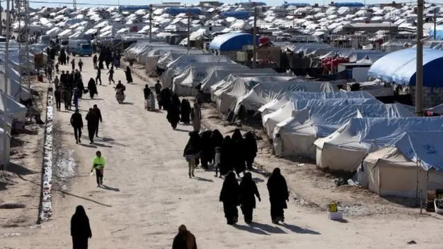 Kondisi kamp Al-Hol yang disebutkan sering terjadi kekerasan.