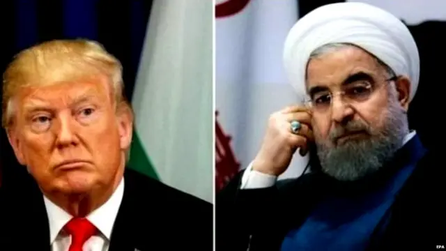 डोनल्ड ट्रंप, हसन रूहानी