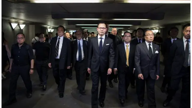 法律界人士的示威活动甚为罕见。