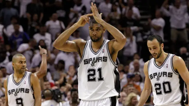 Parker, Duncan y Ginobili