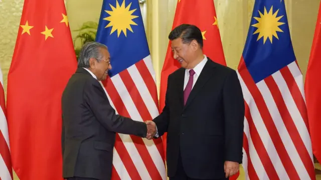 சீன அதிபர் ஷி ஜின்பிங்குடன் மகாதீர்