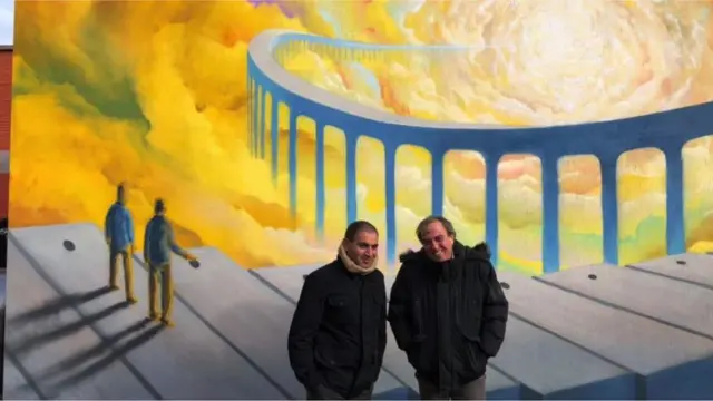 Bassam and Rami (right)