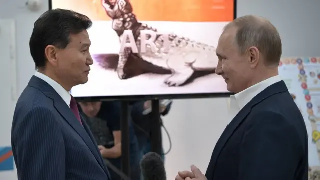 Илюмжинов и Путин