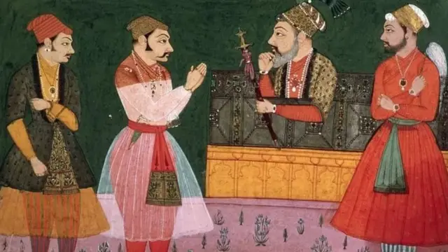 شاہجہان کے دربار کی خیالی تصویر