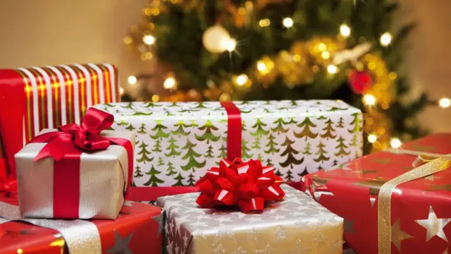 Des cadeaux de Noël