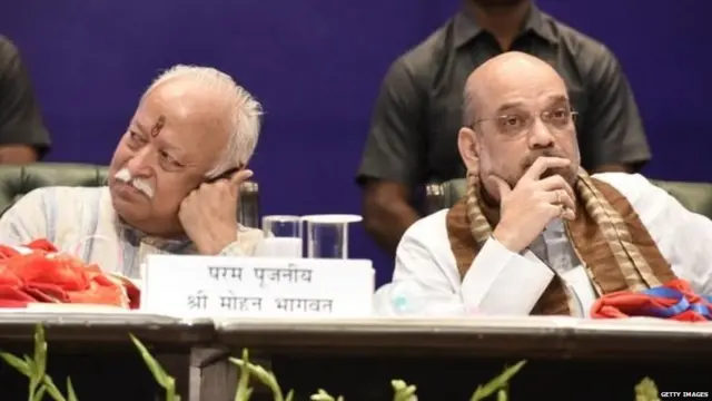 मोहन भागवत आणि अमित शहा