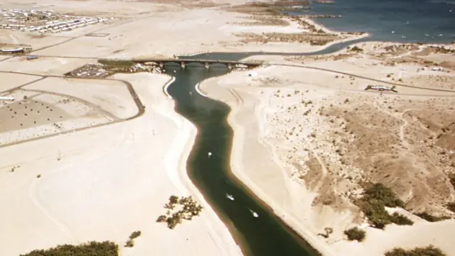 Foto del lugar donde está el puente.