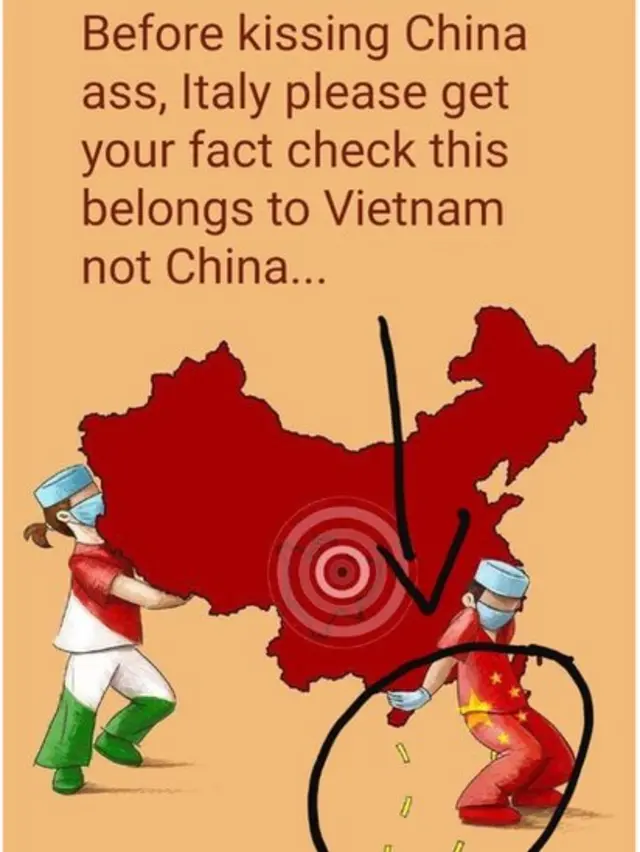 Một số người Việt Nam đã tấn công Facebook nữ họa sĩ 18 tuổi này và gọi cô là 'bợ đít' Trung Quốc