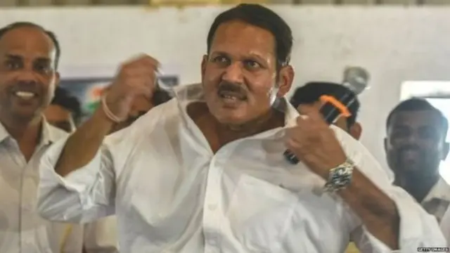 उदयनराजे भोसले, श्रीनिवास पाटील