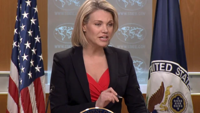 ABD Dışişleri Bakanlığı sözcüsü Heather Nauert
