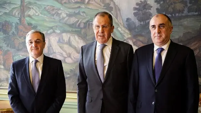 Mnatsakanyan, Lavrov, Məmmədyarov