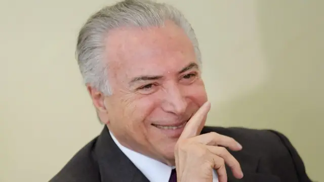 Michel Temer, presidente de Brasil