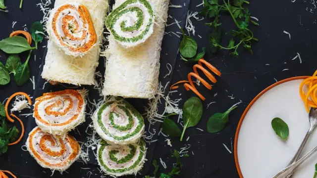 Бутербродный рулет