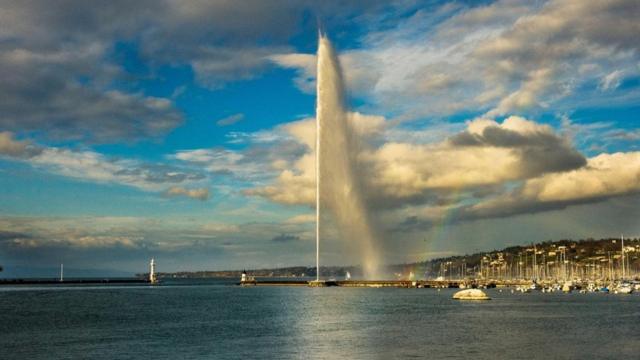 日内瓦，大喷泉（Jet d'Eau, Geneva）