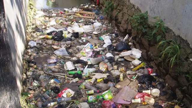 styrofoam, sampah, plastik, bandung