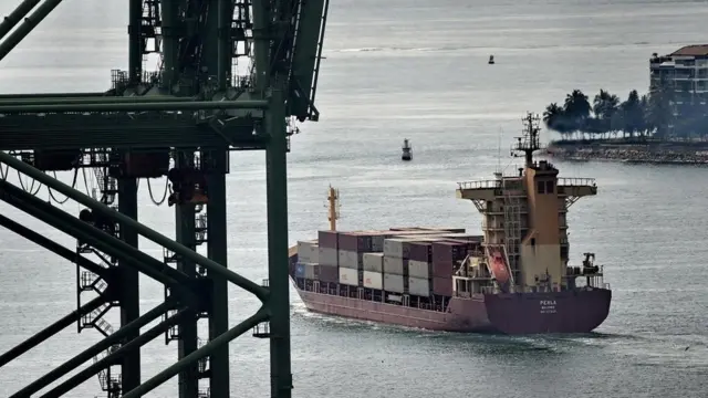 مضيق البسفور في مدينة اسطنبول التركية