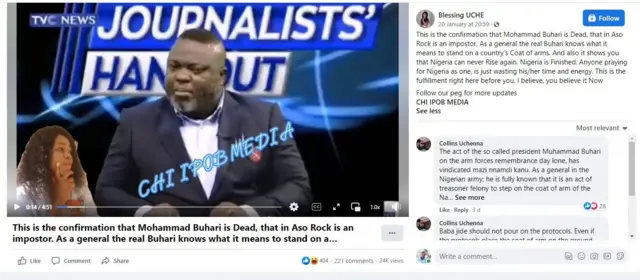 Ohun ti Blessing Uche sọ