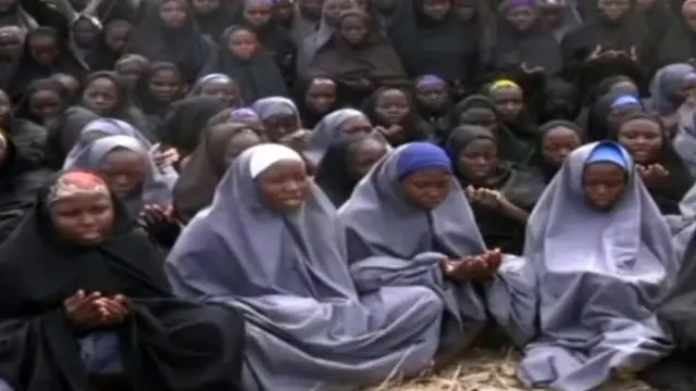 لتلميذات اللاتي اختطفتهن بوكوحرام في عام 2014