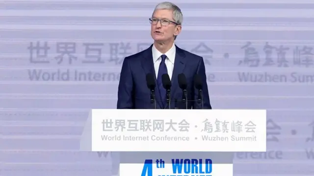 苹果行政总裁库克